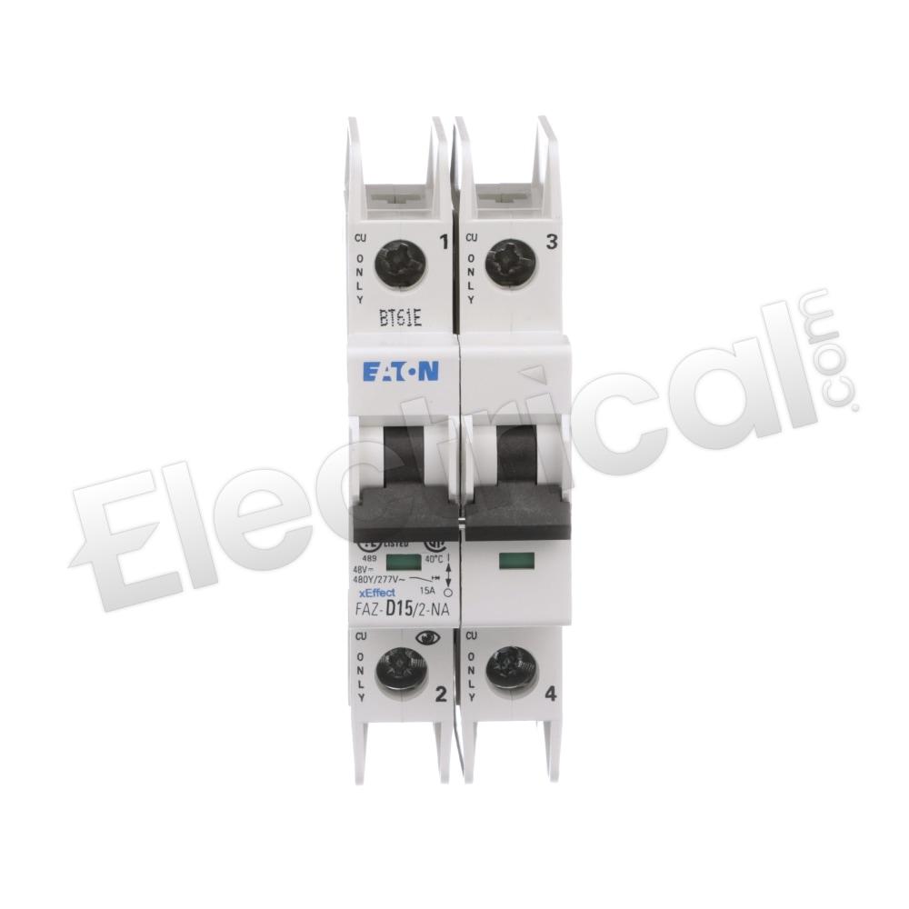 Eaton Molded Case FAZ-D15/2-NA