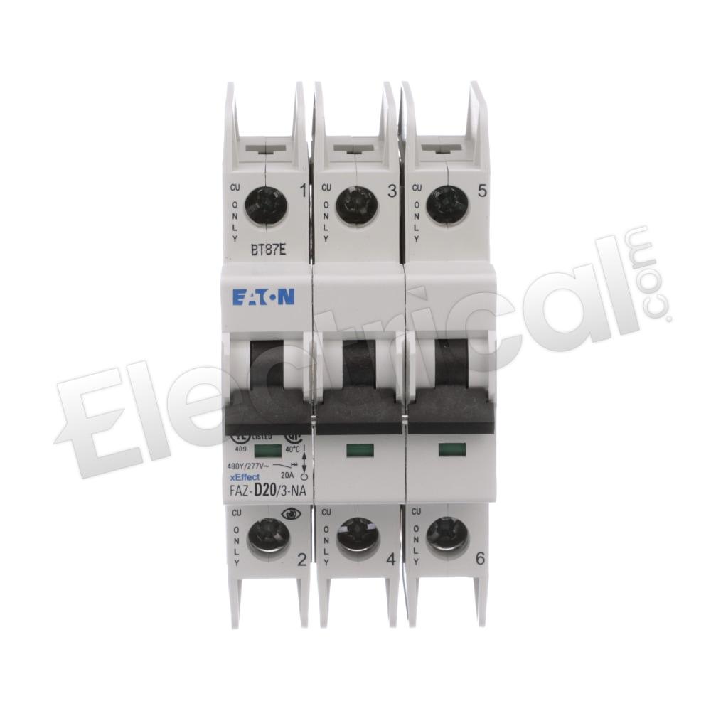 Eaton Molded Case FAZ-D20/3-NA