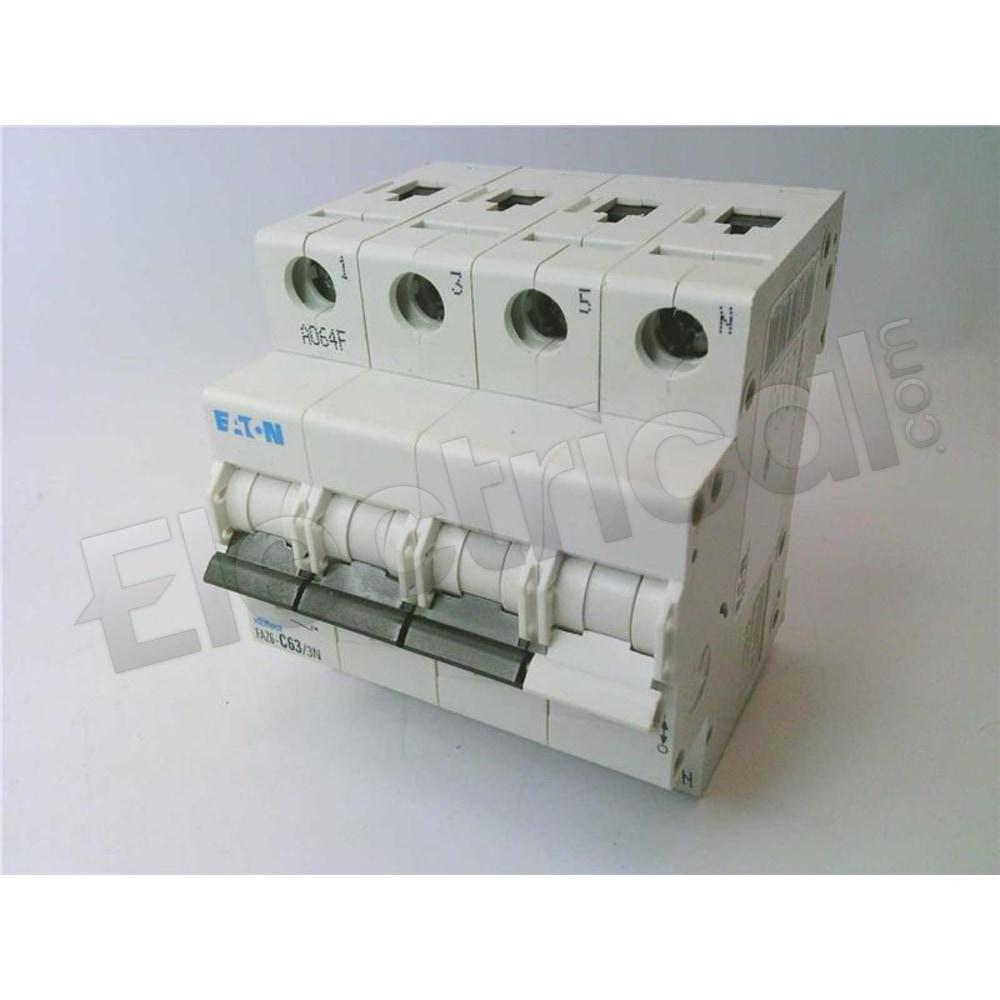 Eaton Molded Case FAZ6-C63/3N
