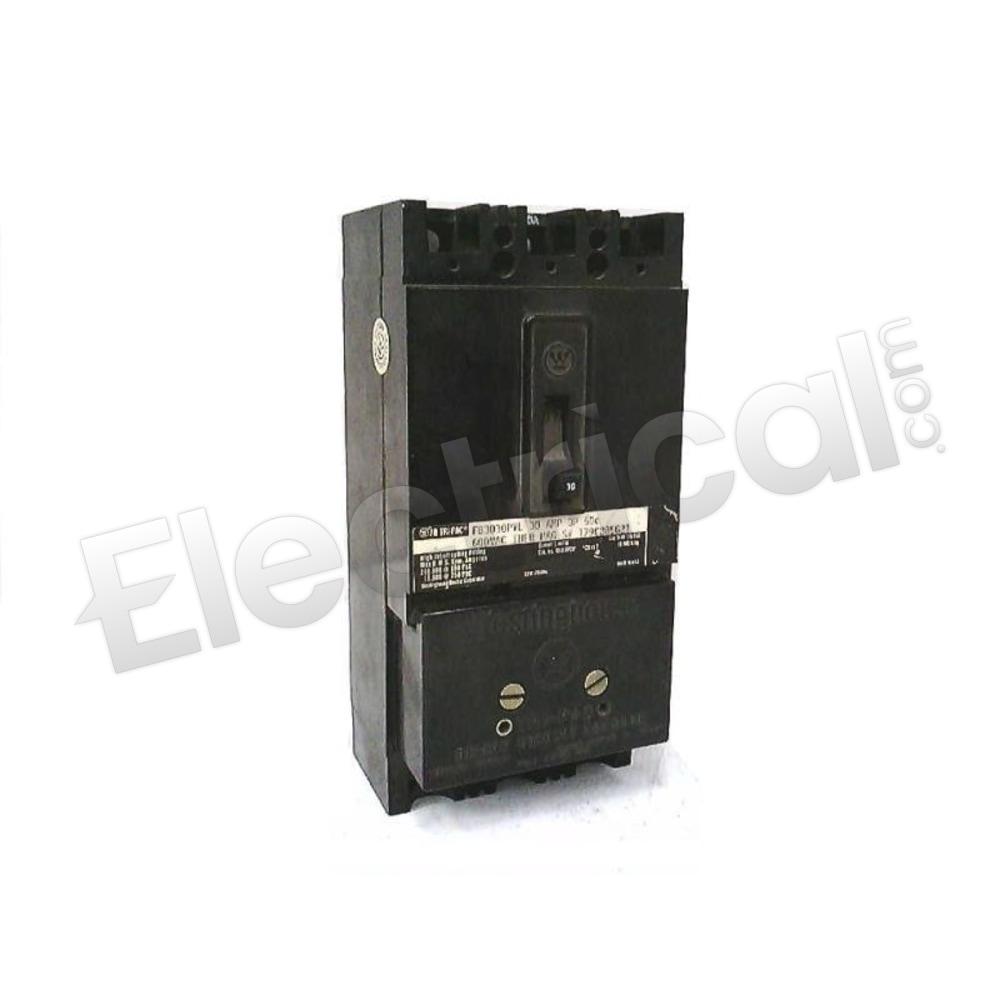 Westinghouse Trip Units And Programmers FB3030PVL
