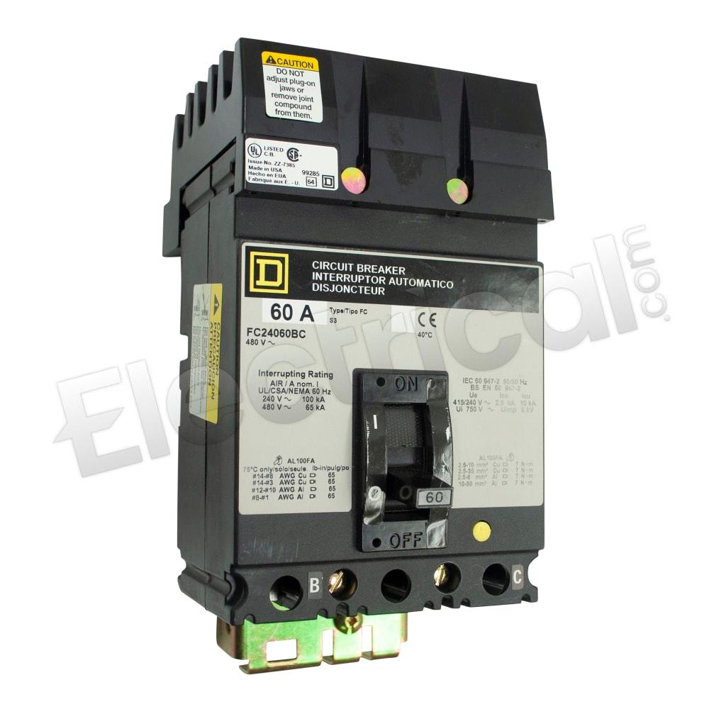 Square D Molded Case FC24060BC