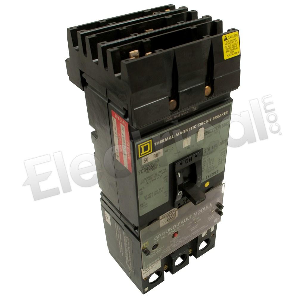 Square D Molded Case FC34015G