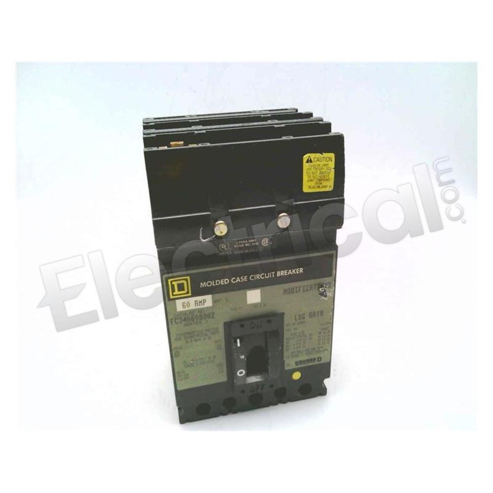 Square D Molded Case FC34060TVSS
