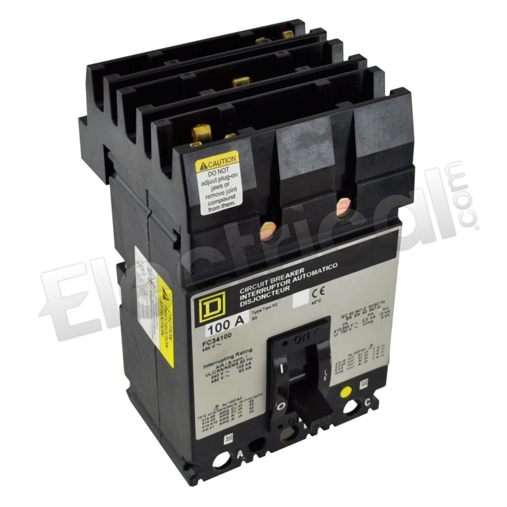 Square D Molded Case FC34100