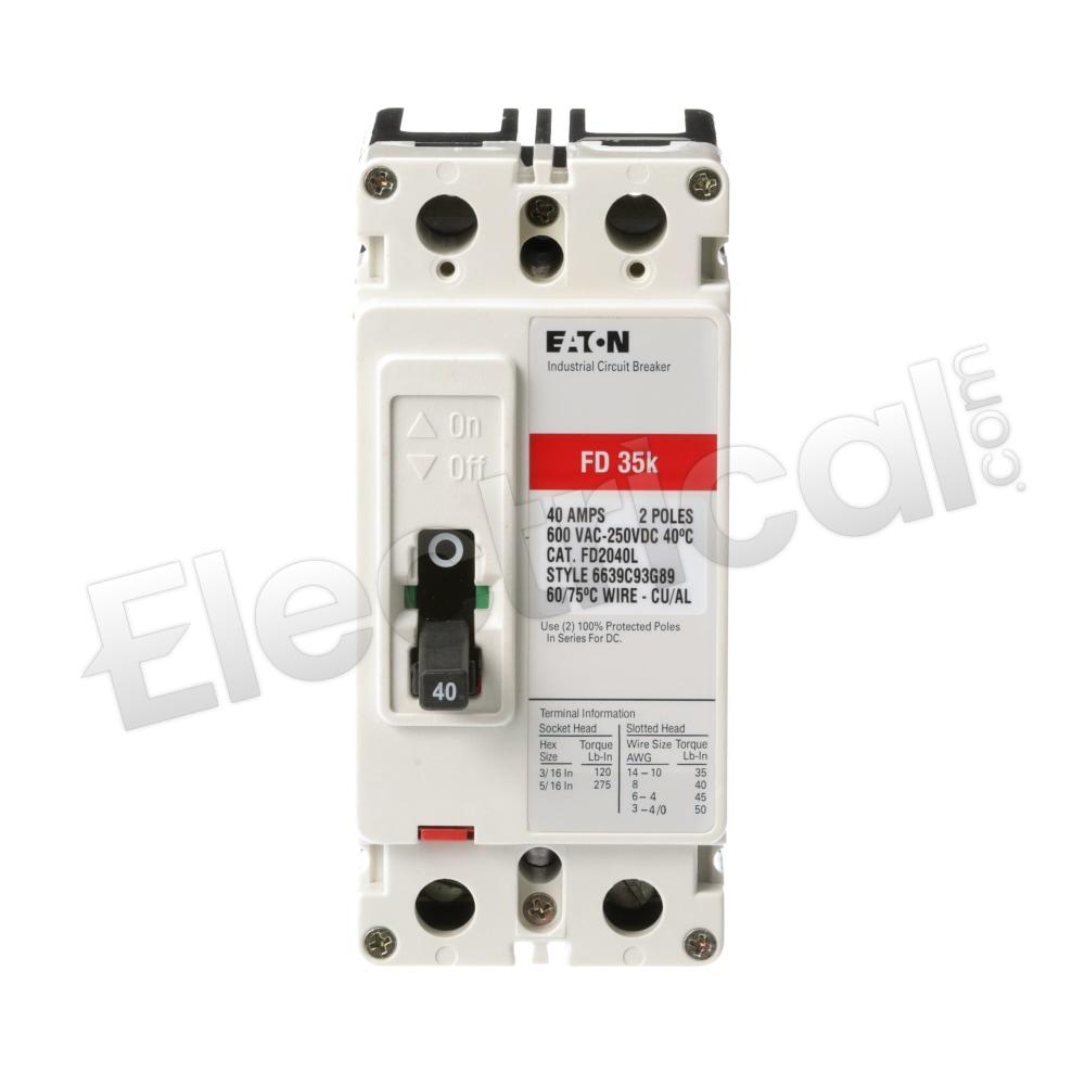 Eaton Molded Case FD2040