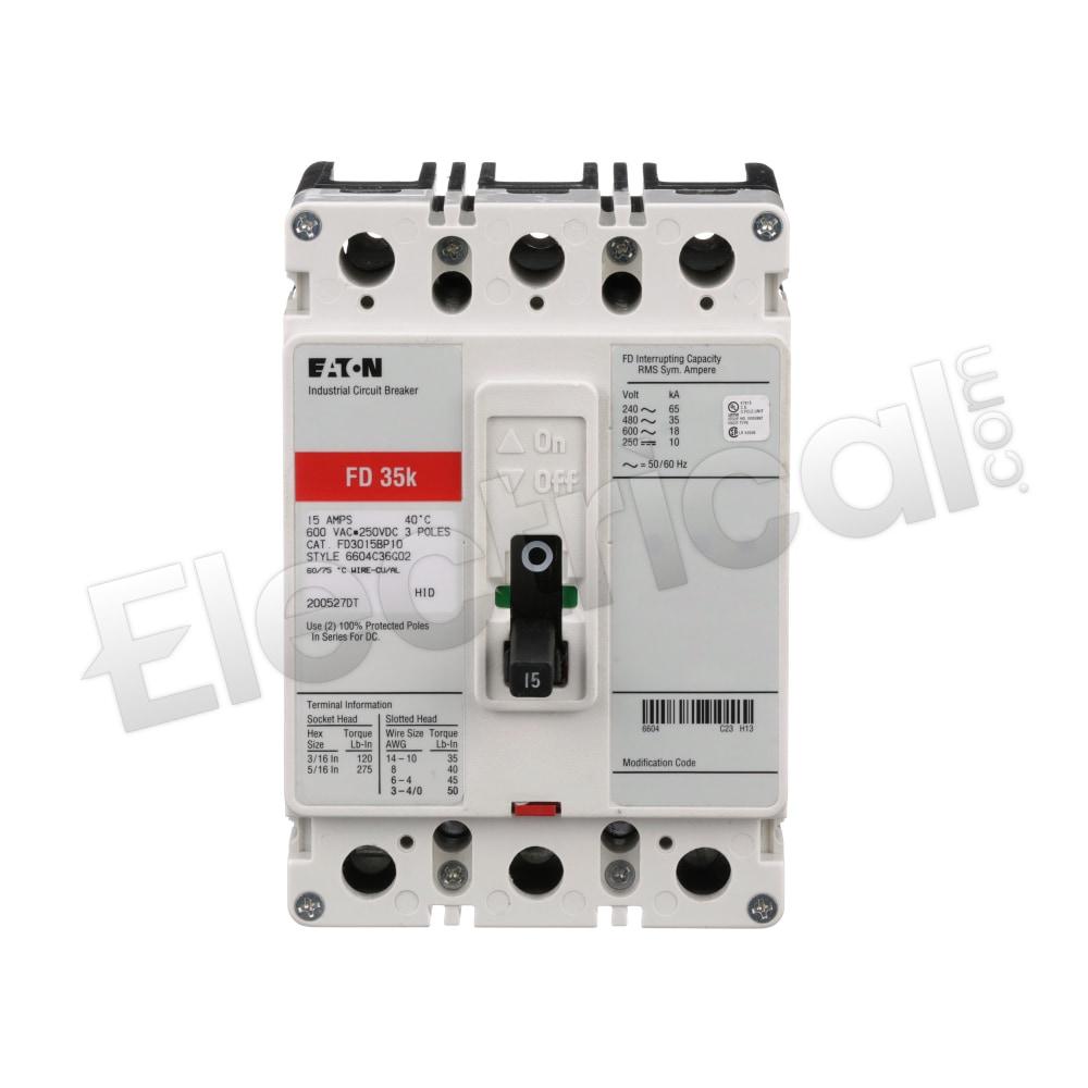 Eaton Molded Case FD3015SL