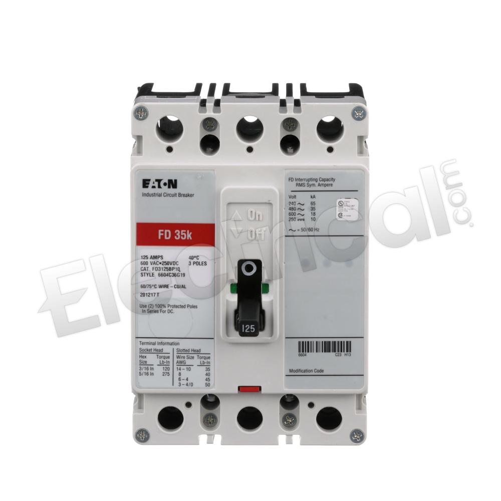 Eaton Molded Case FD3125SL