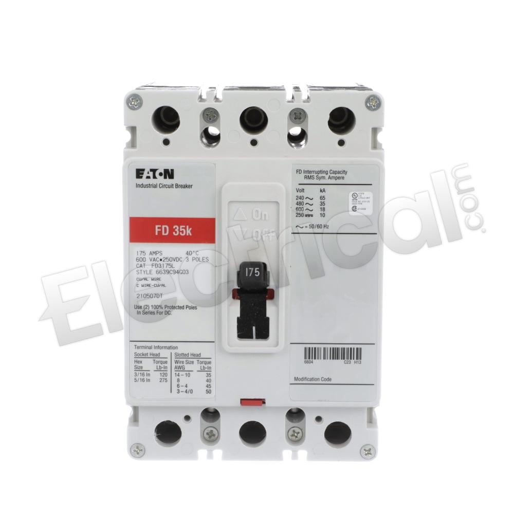 Eaton Molded Case FD3175SL