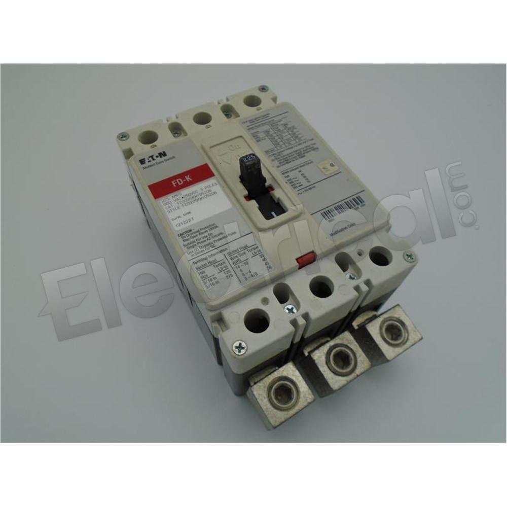 Eaton Molded Case FD3225KWY05Z06