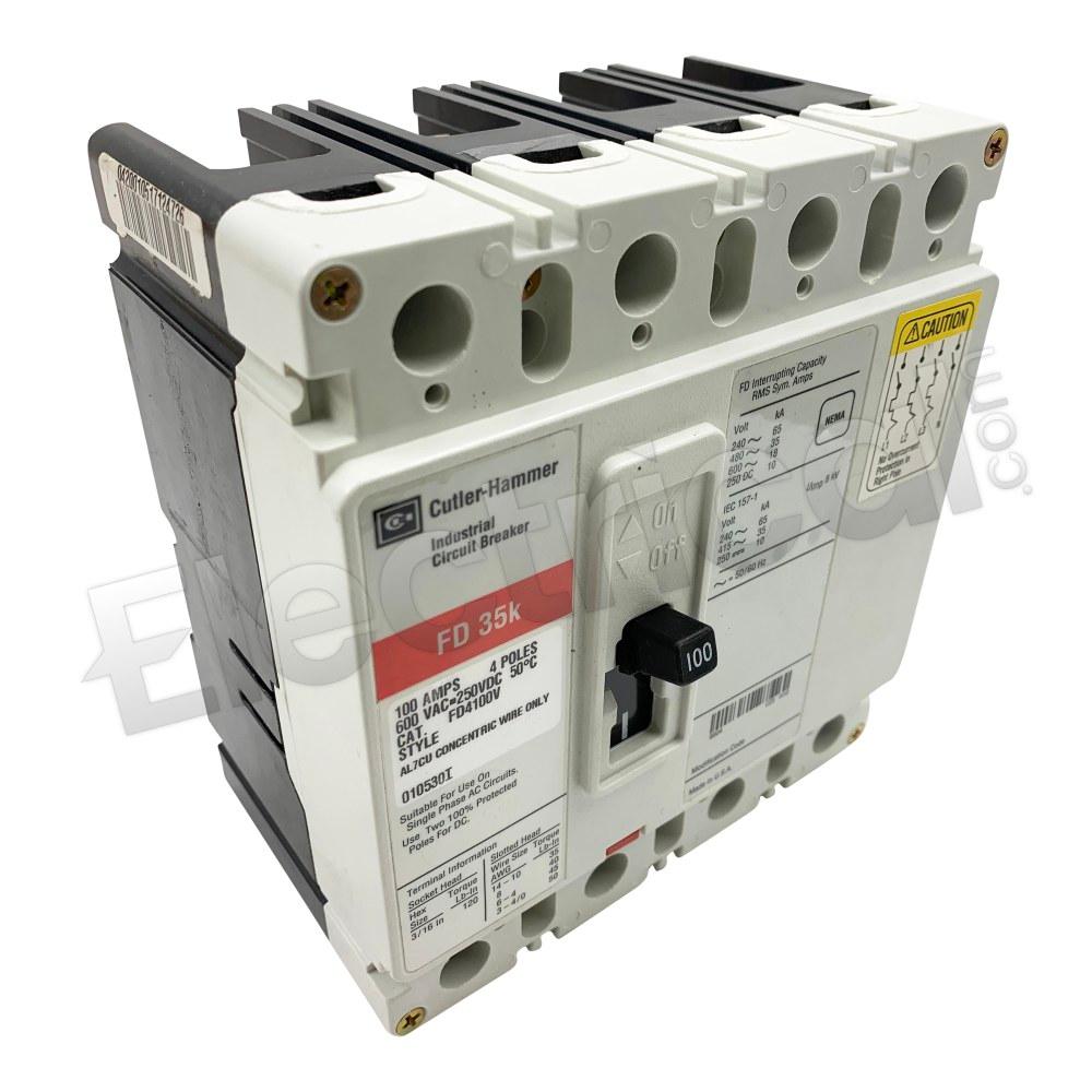 Westinghouse Molded Case FD4100V