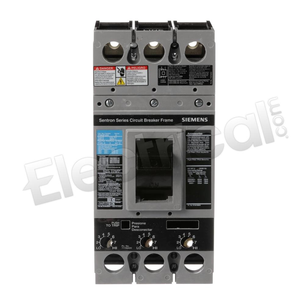 Siemens Molded Case HFD62F250