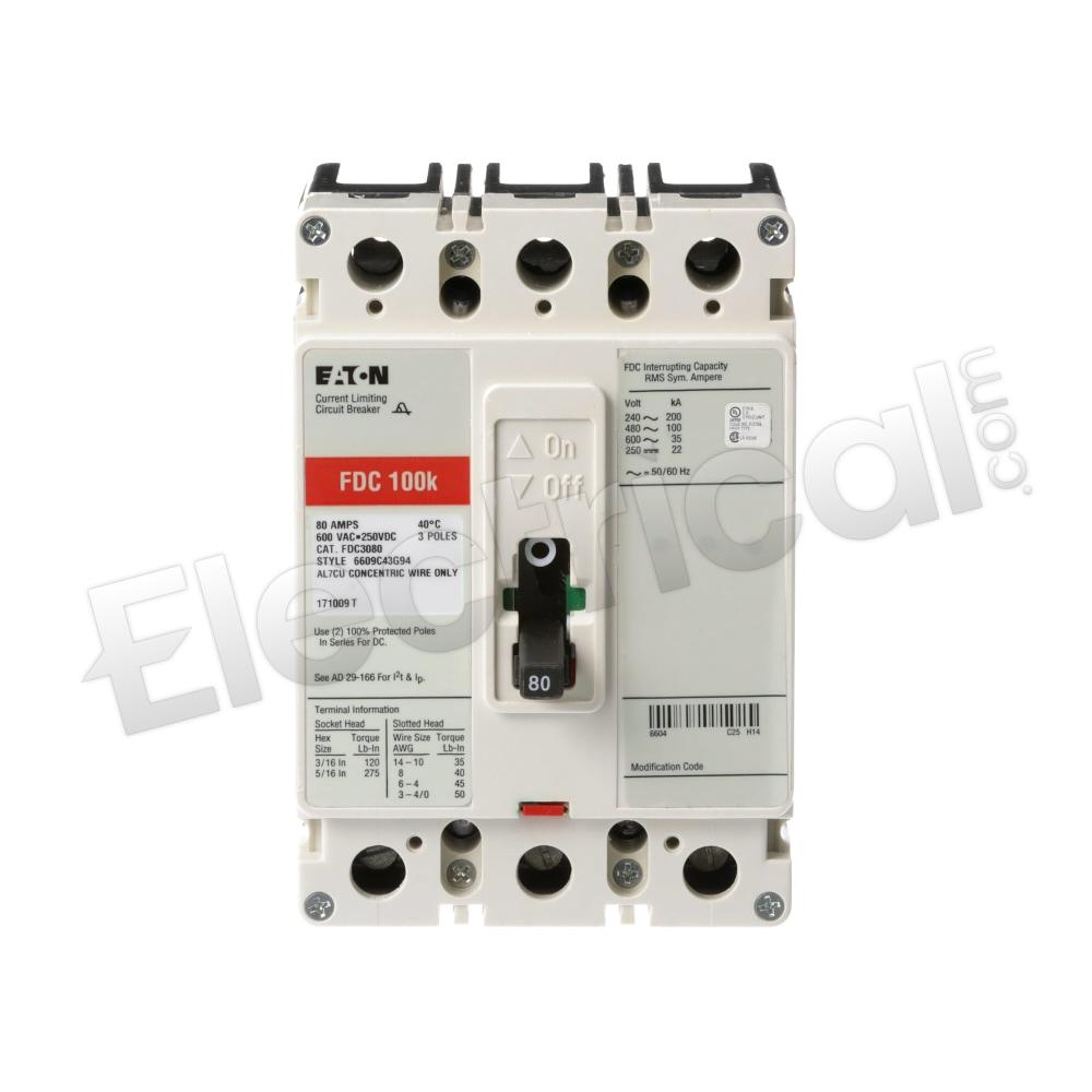 Eaton Molded Case FDC3080L