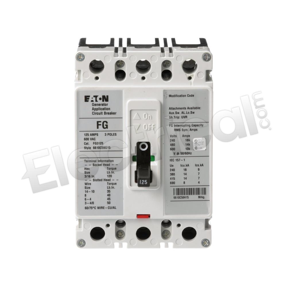 Eaton Molded Case FG3125