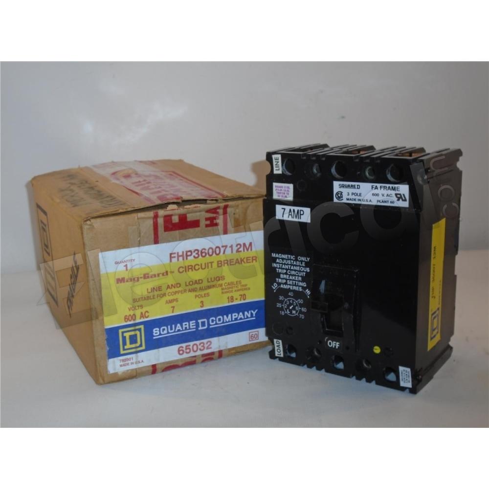Square D Molded Case FHP3600712M