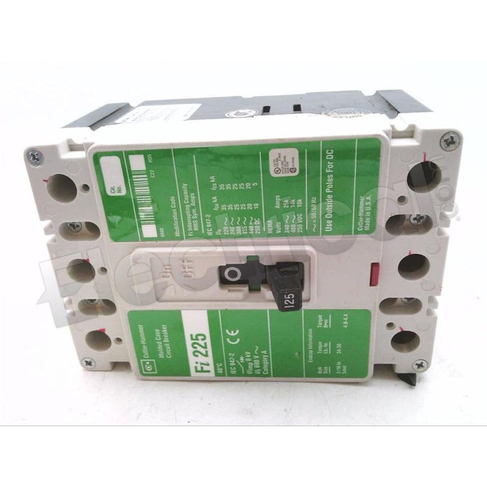 Eaton Molded Case FI3125L-A06