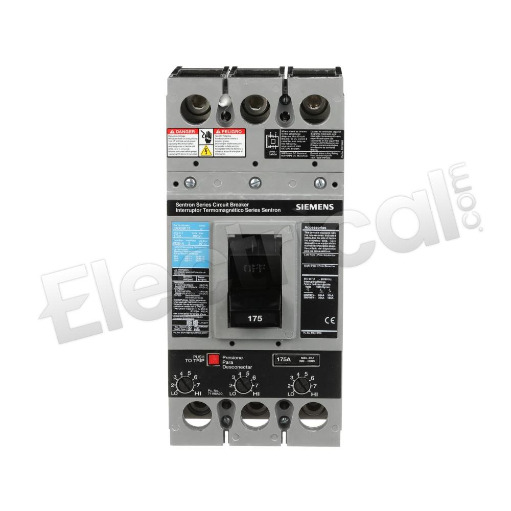 Siemens Molded Case FXD63B175