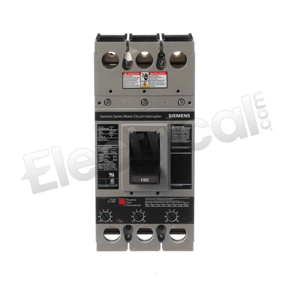 Siemens Molded Case FXD63H150L
