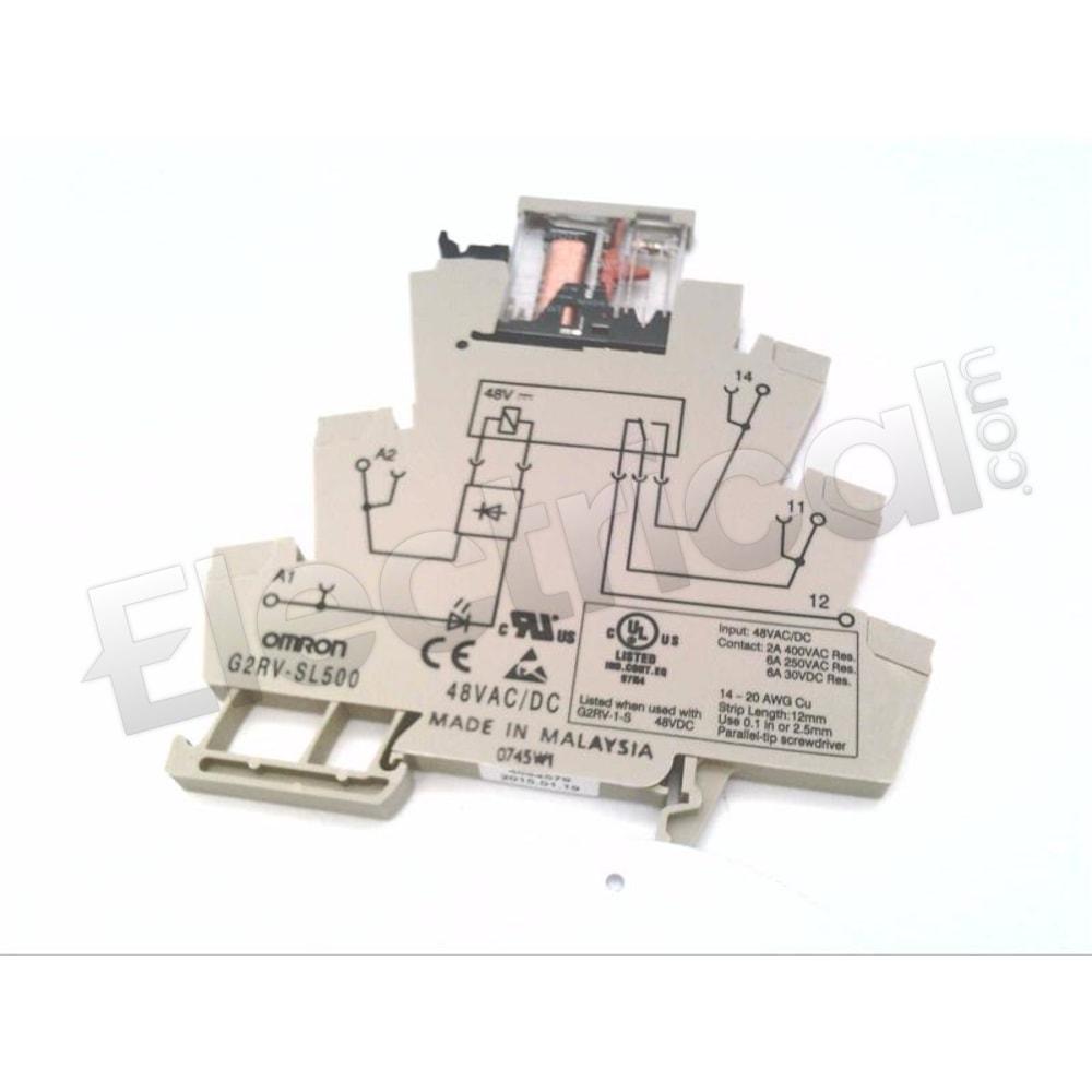 Omron Fuse Part And Accessory G2RV-SL500 AC/DC48
