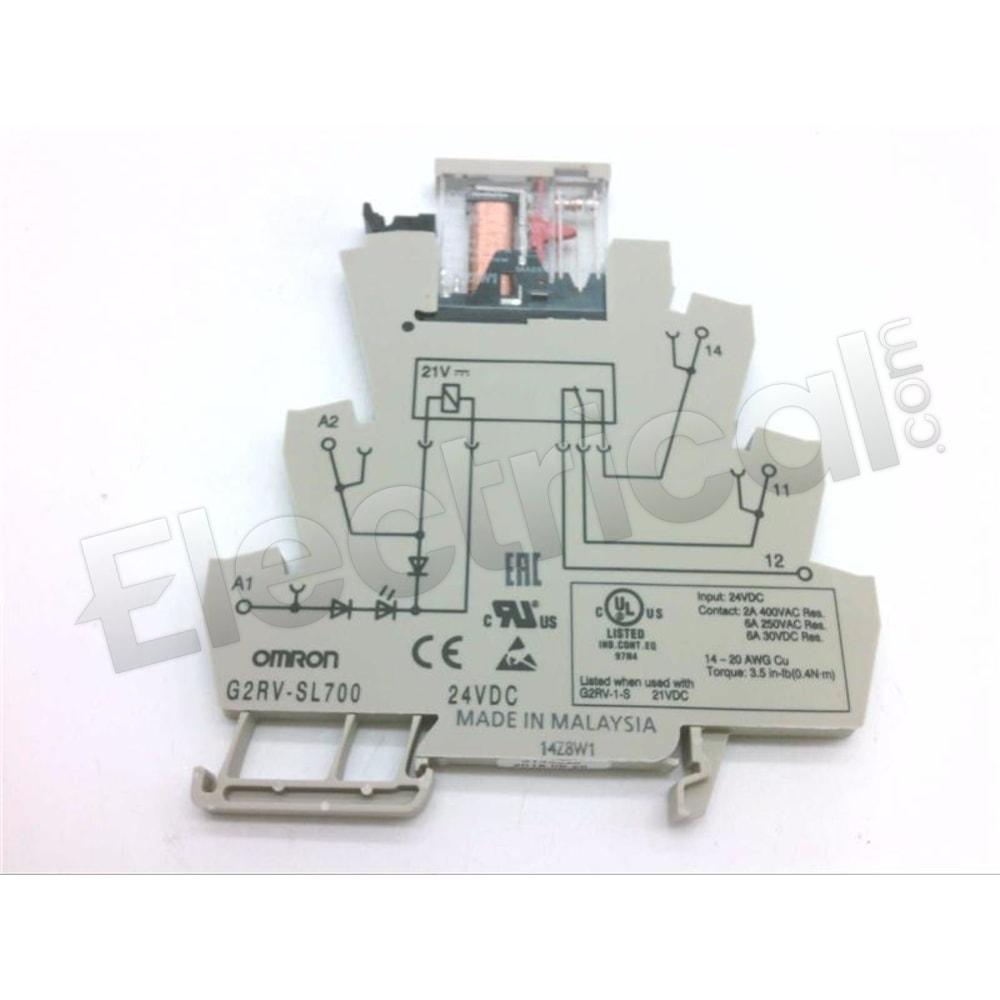 Omron Fuse Part And Accessory G2RV-SL700 DC24 (DC21)