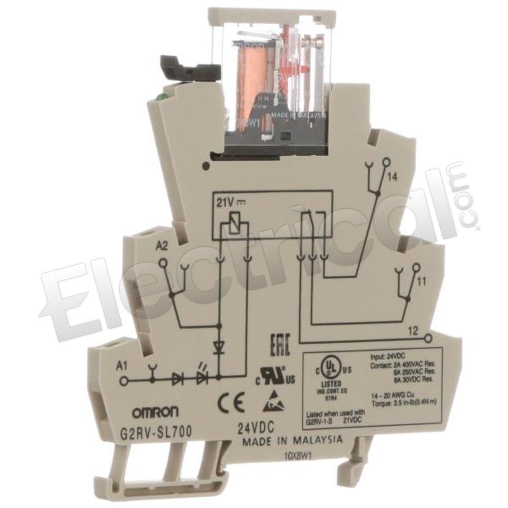 Omron Fuse Part And Accessory G2RV-SL700- 48VAC/DC
