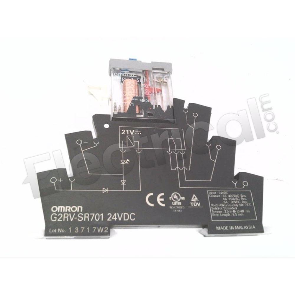 Omron Fuse Part And Accessory G2RV-SR701 24VDC