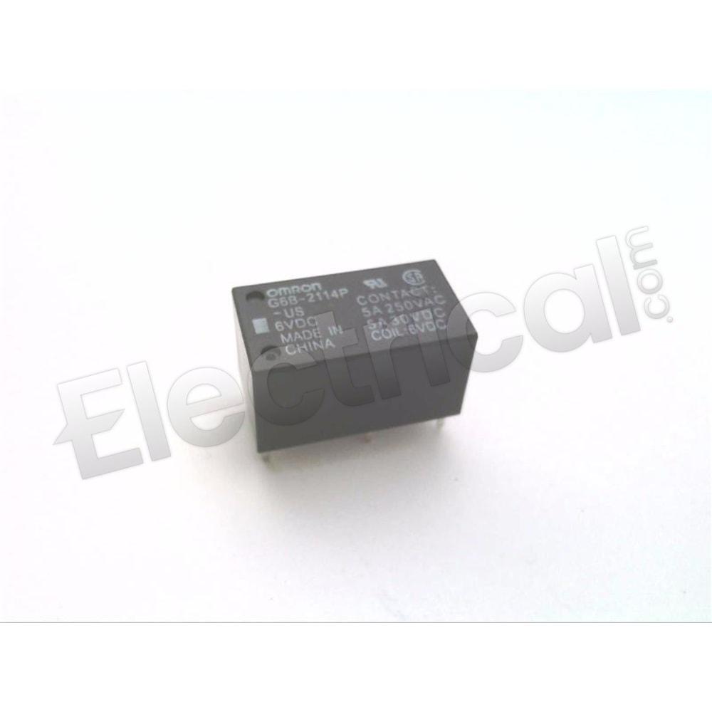 Omron Relay PC Board Mount G6B-2114P-US-DC6