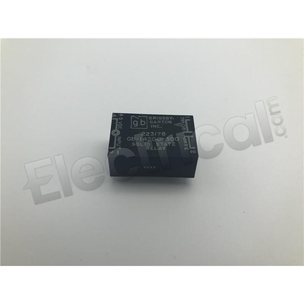 Grigsby Barton Inc Overload Relay GB-14200-300