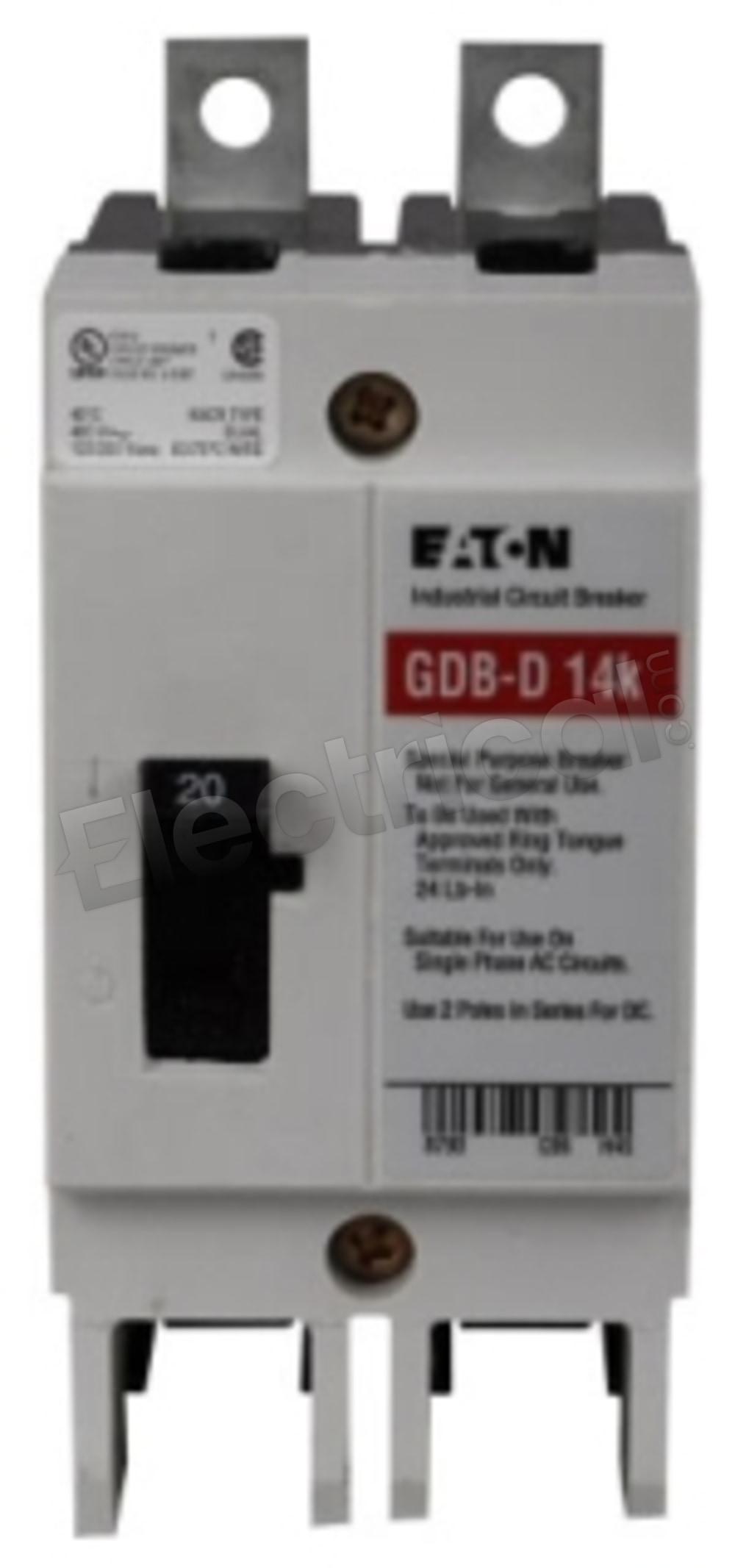 Westinghouse Molded Case GDB2015D
