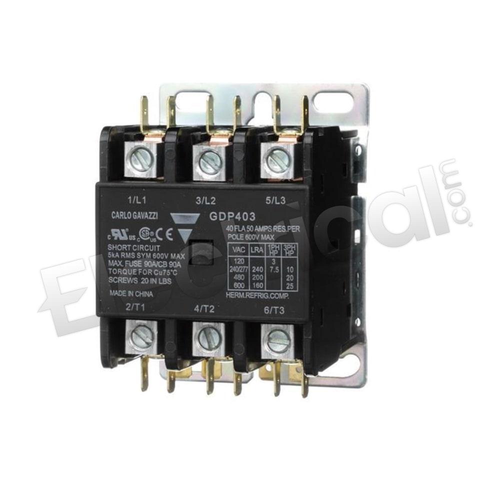 Carlo Gavazzi Contactor GDP403S24V