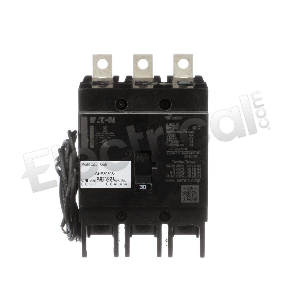 Eaton Molded Case GHB3030S4
