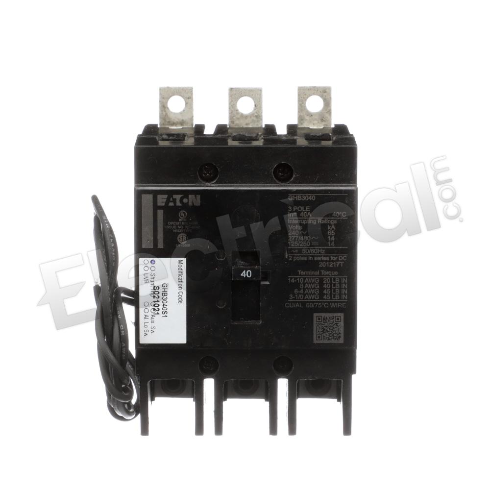 Eaton Molded Case GHB3040S1