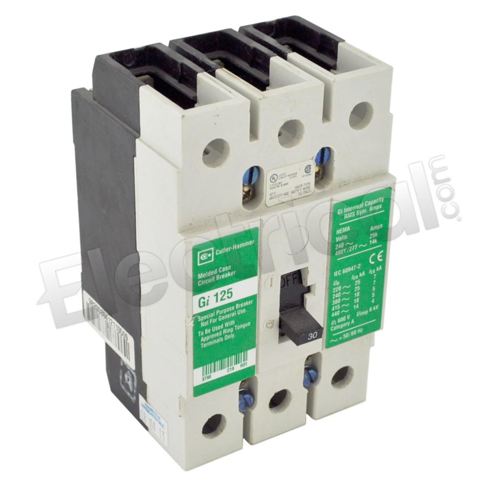 Cutler Hammer Molded Case GI3030