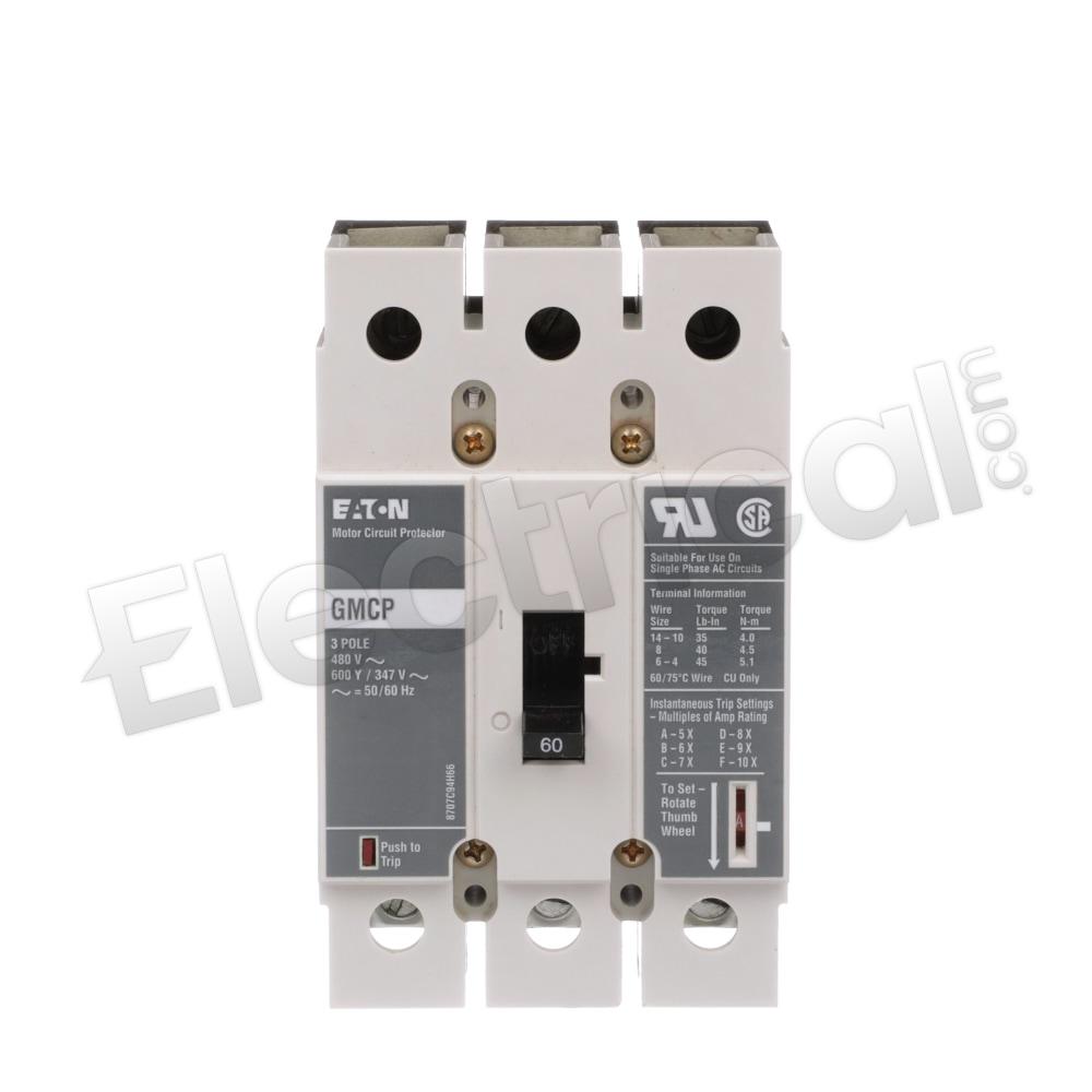 Eaton Molded Case GMCP060J2C