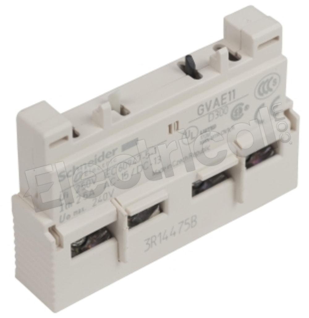 Square D Contactor And Motor Starter Auxiliary GVAE11