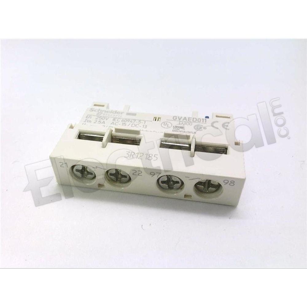 Schneider Electric Contactor And Motor Starter Auxiliary GVAED011