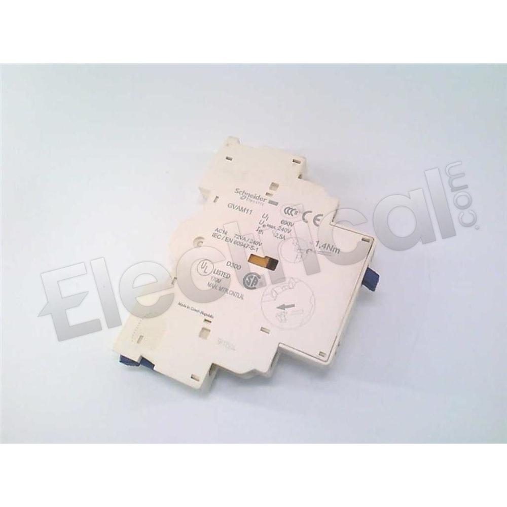 Schneider Electric Contactor And Motor Starter Auxiliary GVAM11