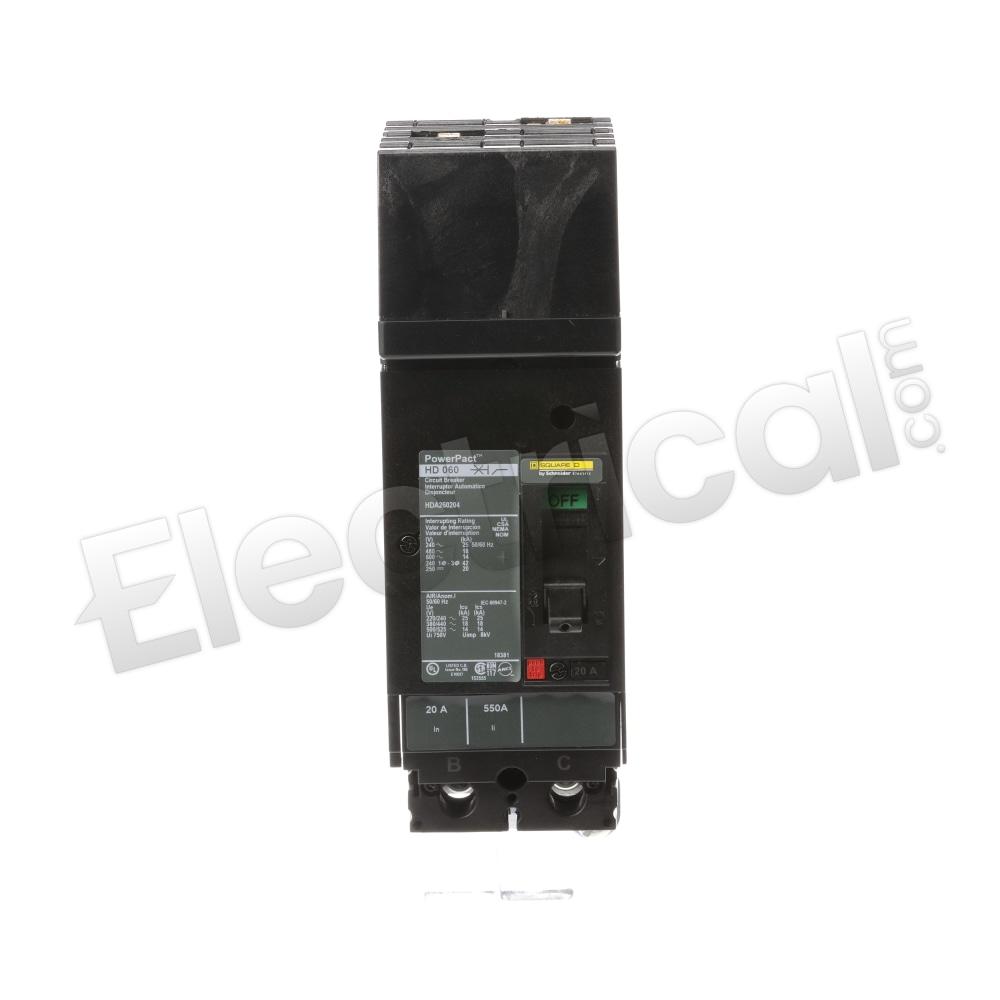 Square D Molded Case HDA260202BC