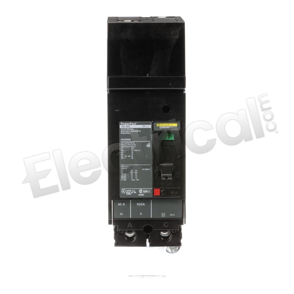 Square D Molded Case HDA260402