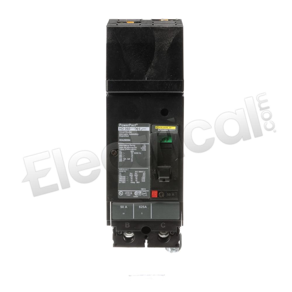 Square D Molded Case HDA260504