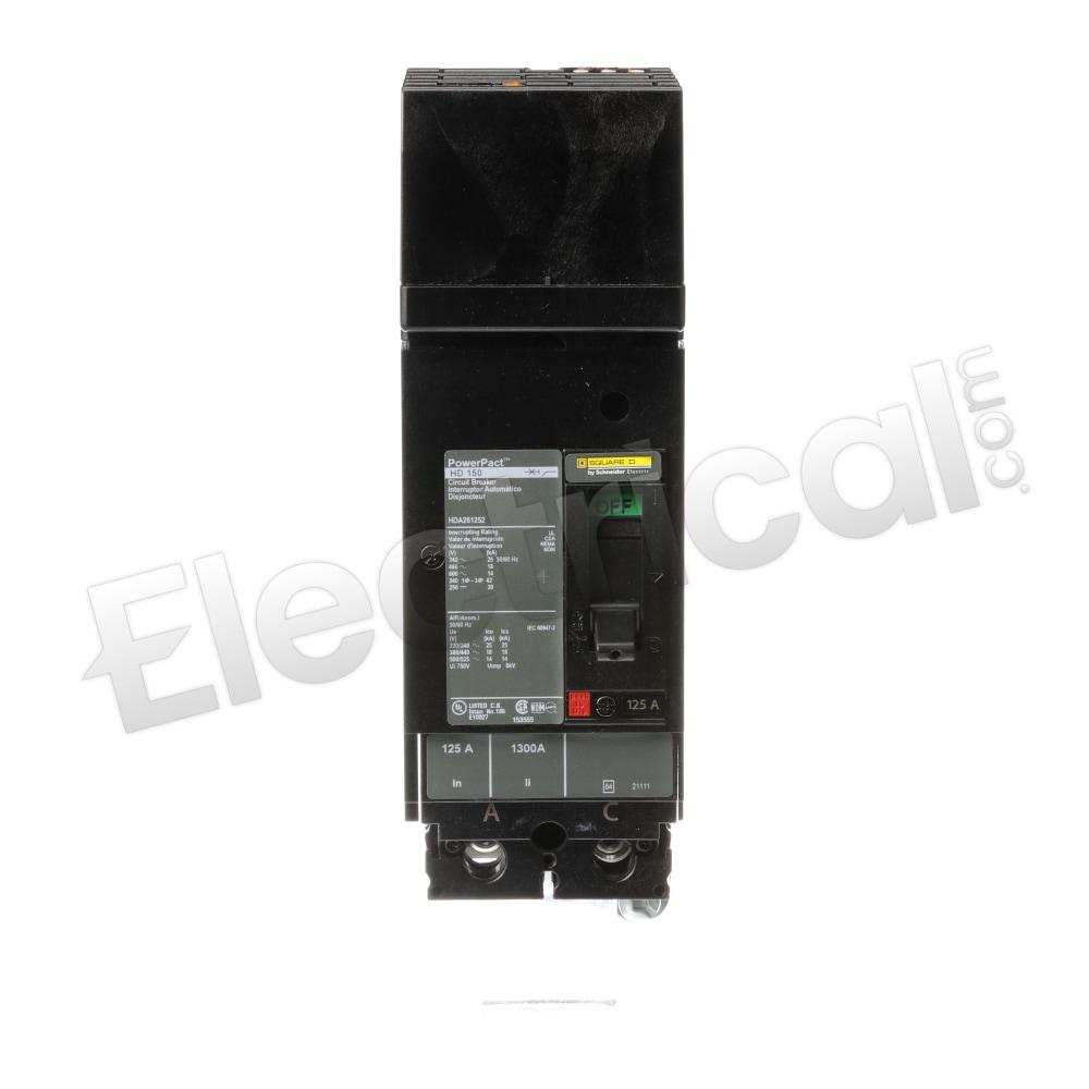 Square D Molded Case HDA261252