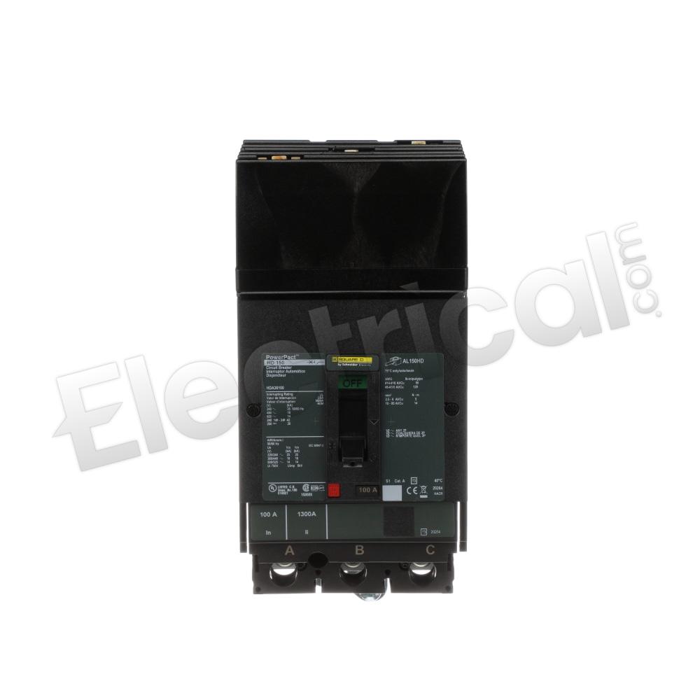 Square D Molded Case HDA36100