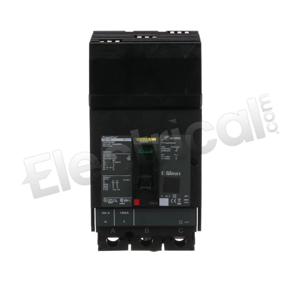 Schneider Electric Molded Case HDA36150