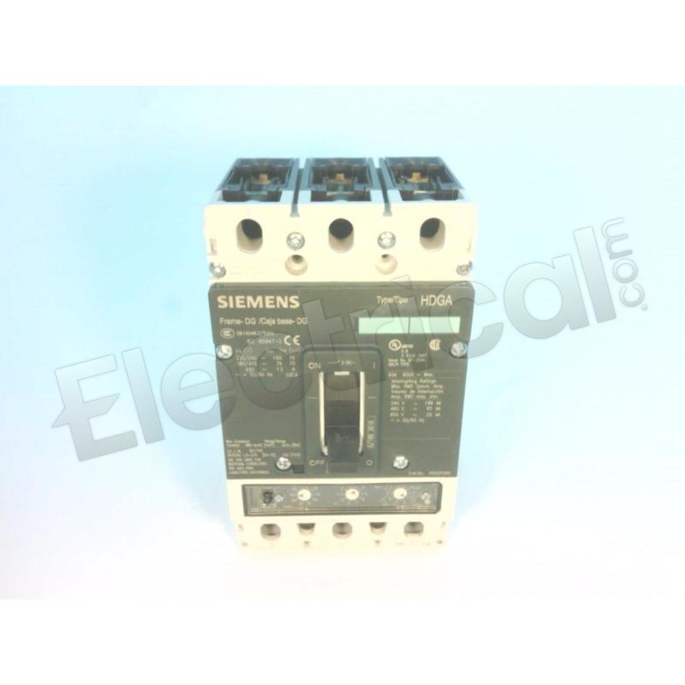 Siemens Molded Case HDG3B060