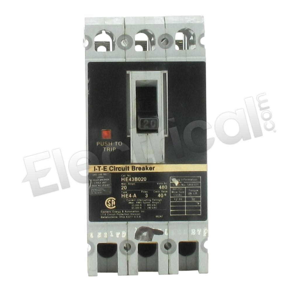 Siemens Molded Case HE43B020
