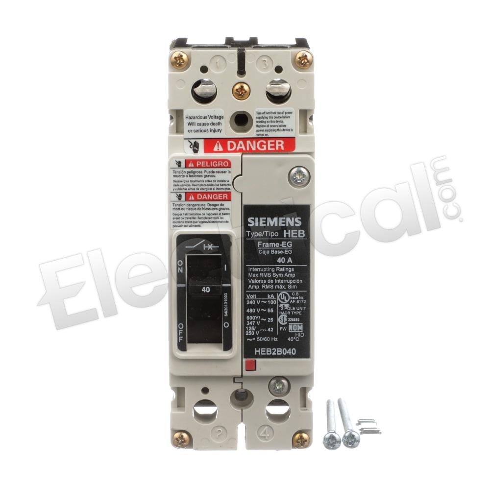 Siemens Molded Case HEB2B040B