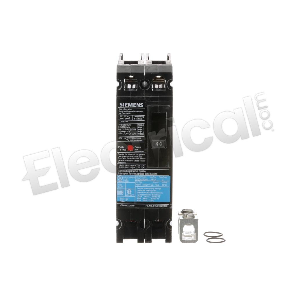 Siemens Molded Case HED42B040L