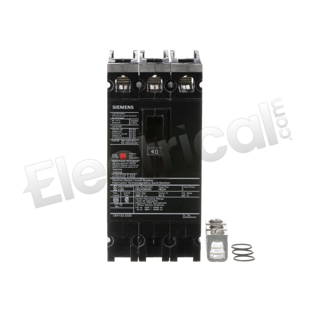Siemens Molded Case HED43B040