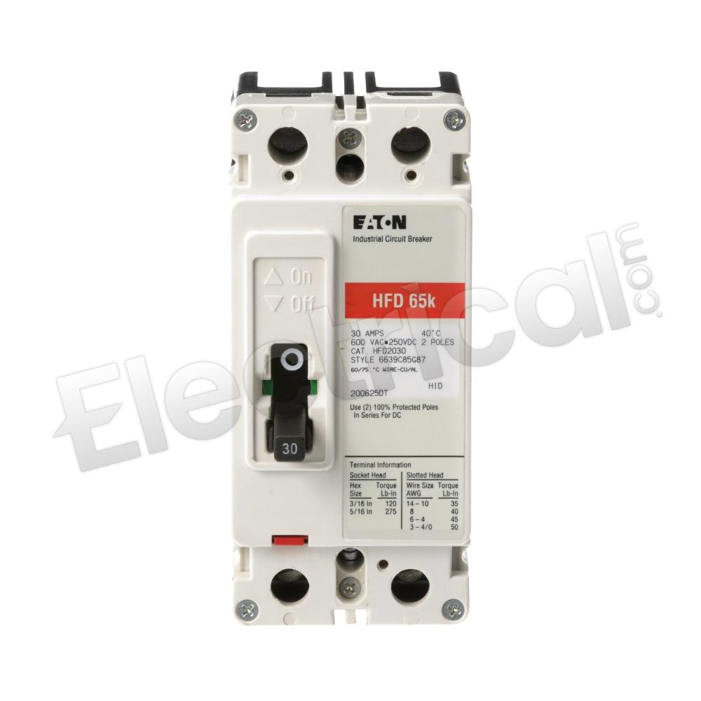 Eaton Molded Case HFD2030S
