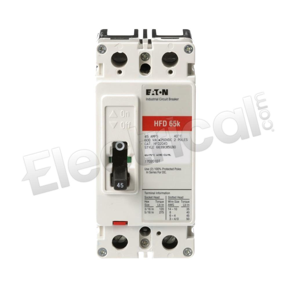 Eaton Molded Case HFD2045L