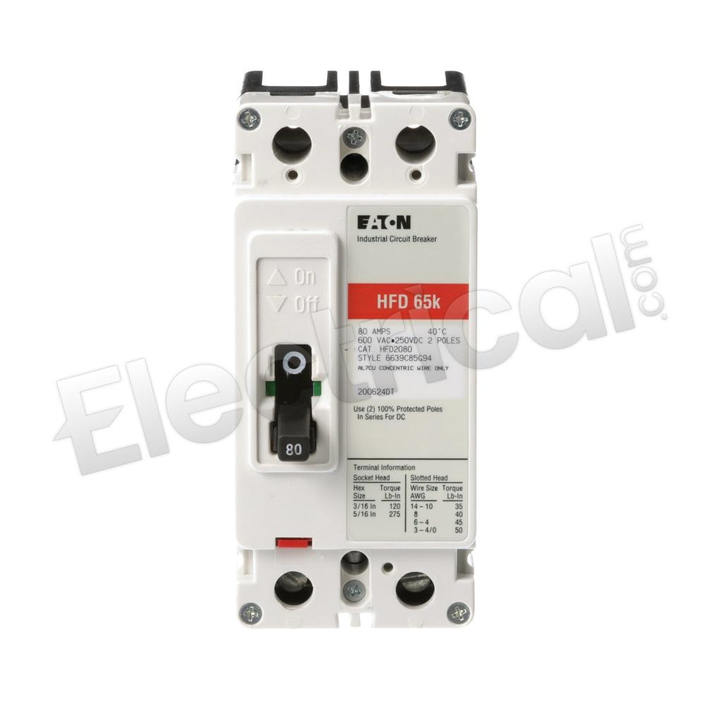 Eaton Molded Case HFD2080L